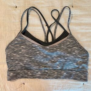 Zyia Luxe Strappy Bra - Sage - Large